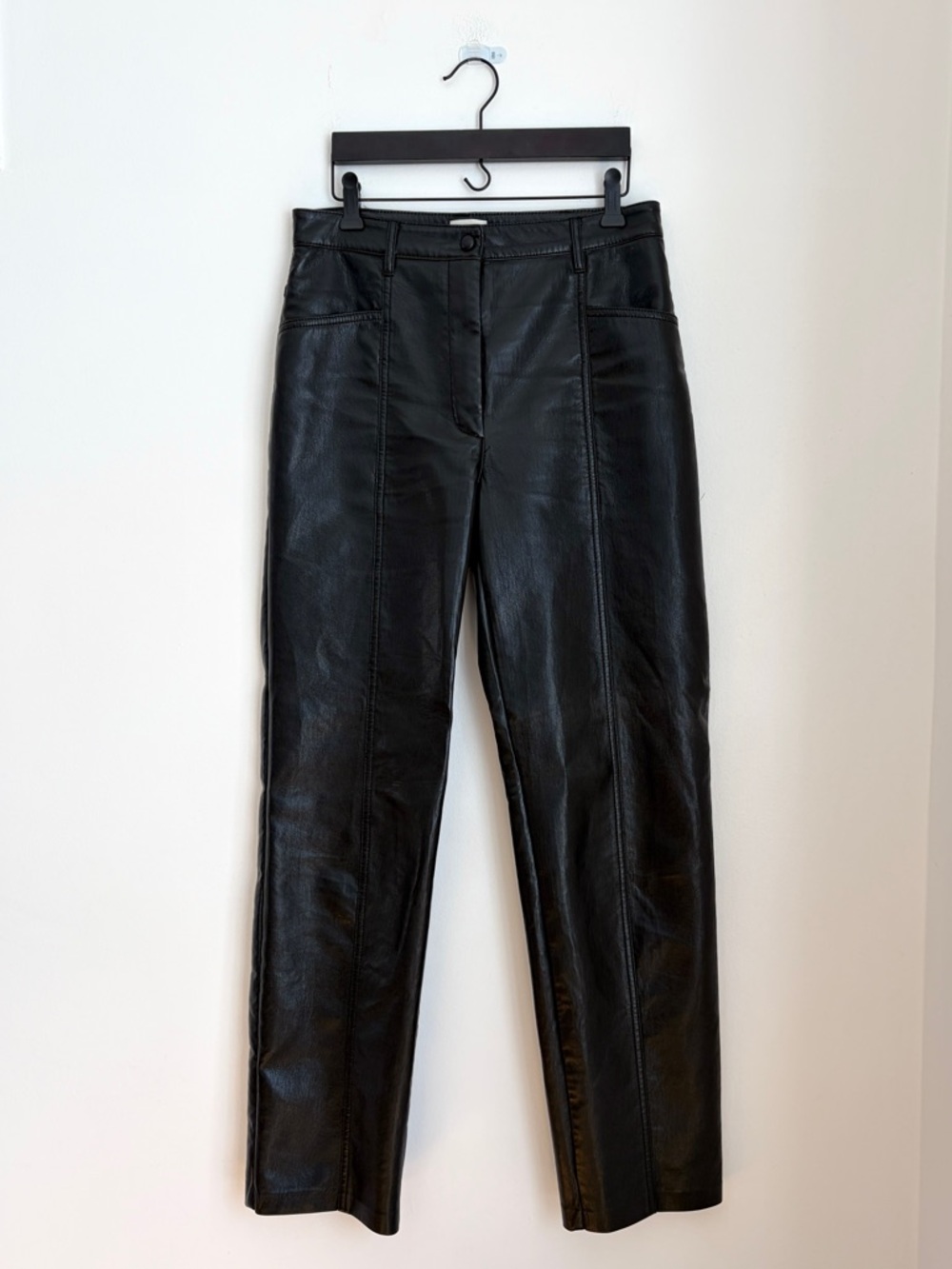 Aritzia // faux leather pants